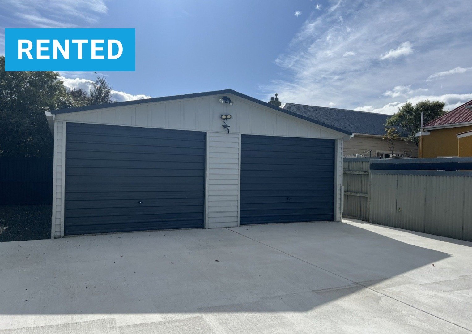 South Property Management Dunedin Rented -  double domestic garage